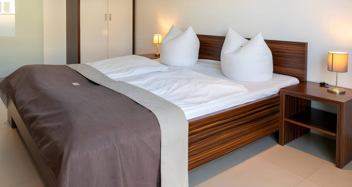 Standardlägenhet för 4 personer med terrass