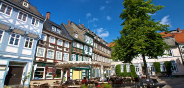 In weniger als 15 Minuten erreichen Sie eine der schönsten mittelalterlichen Städte Deutschlands, Goslar.