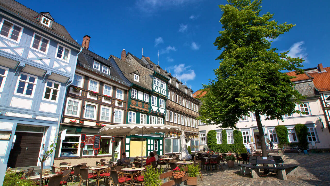 In less than 15 minutes, you can reach one of Germany’s most beautiful medieval towns, Goslar.