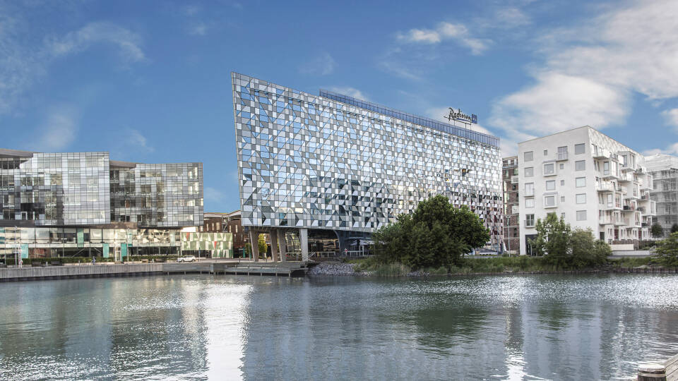 Radisson Blu Riverside Hotel is located on the waterfront at Lindholmen in Gothenburg.