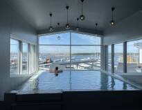 The hotel's large spa overlooks the sea and the archipelago, and offers plenty of delicious and relaxing options