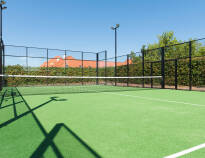 Try a new sport at the newly available padel court for rent