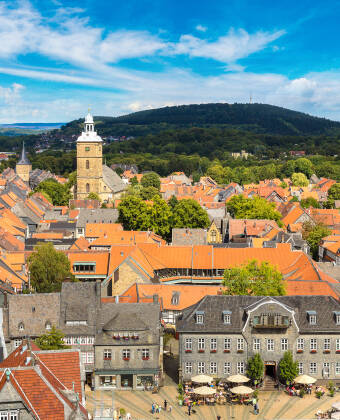 Bo i ett toppläge nära den historiska staden Goslar.