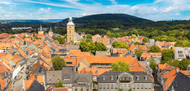Bo på et førsteklasses sted i nærheden af den historiske by Goslar.