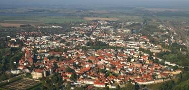 Güstrow ligger sentralt i Mecklenburg-Vorpommern.