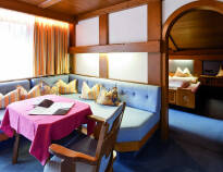 Hotel Eberl kombinerer den traditionelle, alpine stil med moderne komfort.