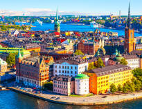 Affordable accommodation in a quiet and pleasant location in central Stockholm.