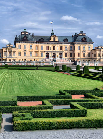 Visit Dronningholm Castle, the royal couple's residence