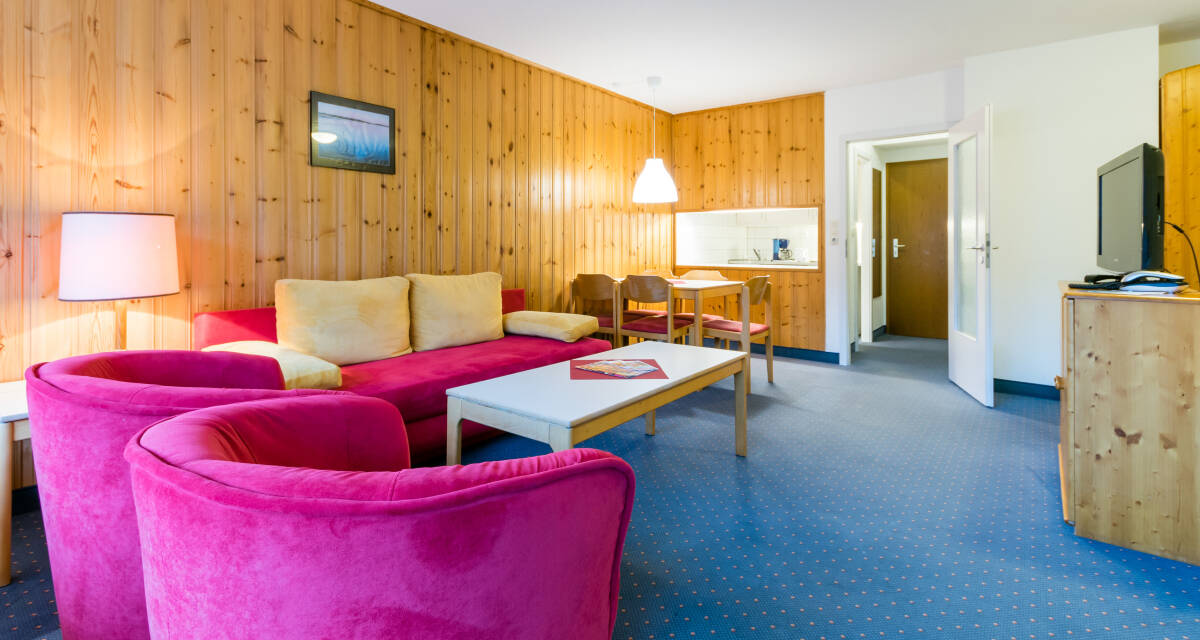 Komfort lejlighed med 3 ekstra senge