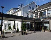 Vinger Hotell has an idyllic and central location in the Norwegian fortress town of Kongsvinger, about 100 km northeast of Oslo.
