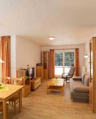 Enjoy your stay in one of the hotel's bright and spacious apartments, all with a private balcony or terrace.
