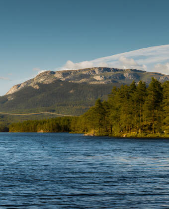 Blefjell is not far away and offers great hiking opportunities in both summer and winter.