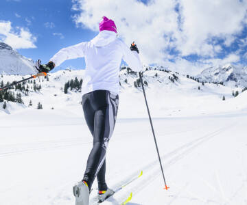 Erleben Sie einen herrlichen Winterurlaub in unmittelbarer Nähe zu Skipisten und Langlaufloipen.