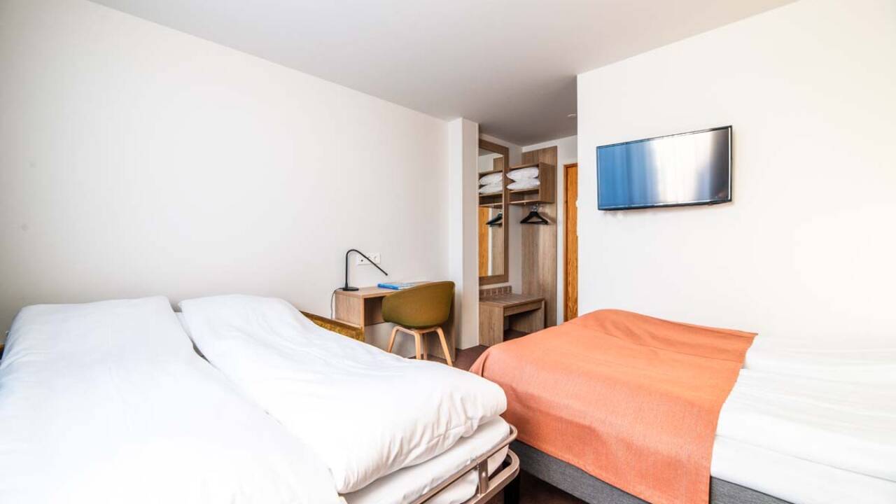 Bo i praktiske og komfortable rom med god plass til hele familien.