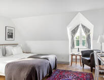 De flotte og indbydende værelser er indrettet i en skøn traditionel stil med et moderne touch og sans for detaljen
