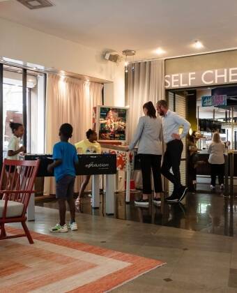 Welcome to Hotel Lundia! Easy check-in and a casual atmosphere set the tone for a relaxed stay.