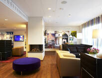 Hotellets fasiliteter er praktiske, moderne og komfortable.