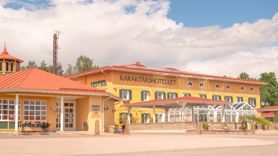 Karaktärshotellet is a 4-star family-run hotel with a focus on service, quality and hospitality. A unique experience!