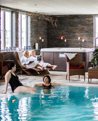 Hotell Skansen Öland är en oas perfekt för avslappning på hotellets egna spa.