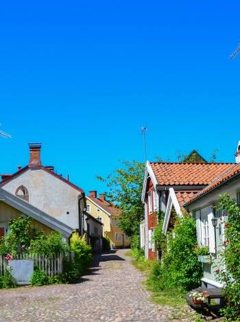 Borgholms slottsruin är en av Ölands mest kända sevärdheter och här hålls ofta konserter sommartid.