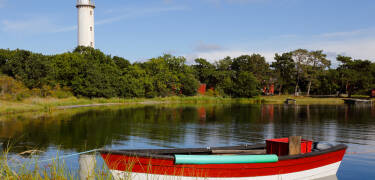 Der Leuchtturm Långe Jan befindet sich an der Südspitze der Insel und wurde erstmals 1785 erleuchtet.