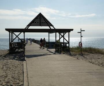 Direkte tilgang til Täppetstranden innbyr til avslapning ved sjøen.