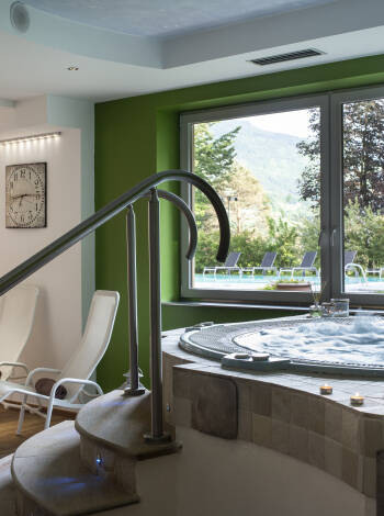 Hier können Sie sich mit Wellness, Dampfbad und Massage oder Sauna verwöhnen.