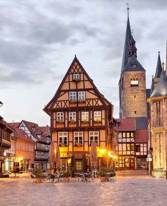 Besök den fantastiska medeltidsstaden Quedlinburg som inte utan anledning finns med på UNESCOs världsarvslista.