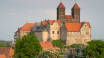 Quedlinburg er en skøn gammel by med masser af spændende historie, og så er der selvfølgelig det imponerende slot.