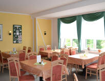 There is plenty of space in the restaurant and something for everyone on the menu.