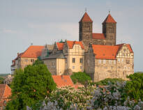 Quedlinburg er en skøn gammel by med masser af spændende historie, og så er der selvfølgelig det imponerende slot.