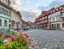 Besuchen Sie die UNESCO- Weltkulturerbestadt Quedlinburg und entspannen Sie in der schönen Umgebung im Hotel
