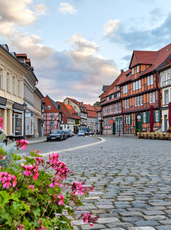 Besøk verdensarvbyen Quedlinburg like ved Hotelferienanlage Friedrichsbrunn.