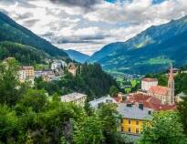 Besök den vackra staden Bad Gastein som inte ligger långt från hotellet