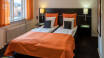 The hotel's rooms offer good comfort in a cosy atmosphere, and it is possible to book rooms for up to four people.