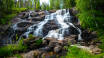 Udforsk naturreservatet Smitingen og Västanåfallet, som er et af Sveriges største vandfald.
