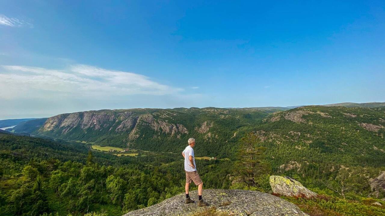 Skjønne turstier er med på å gjøre Eikerapen til et paradis for de som gjerne vil komme helt nær naturen.