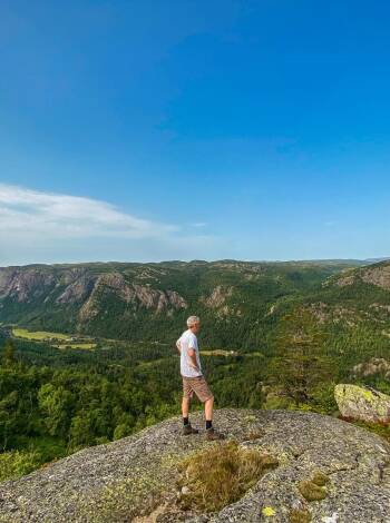 Schöne Wanderwege machen Eikerapen zu einem Paradies für Naturliebhaber und sind ideal für einen Wanderurlaub.