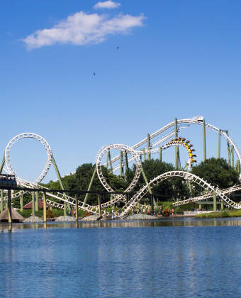 Fun for all ages is guaranteed at Heide-Park Soltau, the second largest theme park in Germany.