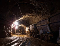 Rammelsberg Minen ligger få km fra hotellet og her kan I tage med på en af de guidede ture ned i minen