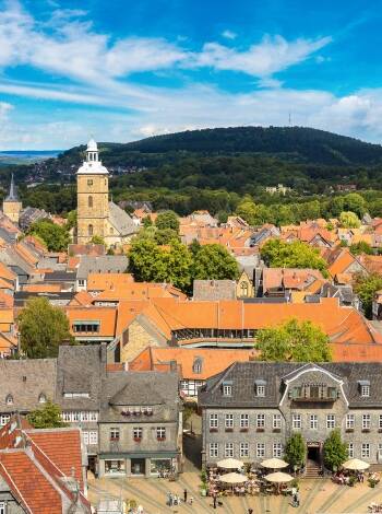 Goslar är en historisk stad, över 500 år gammal, som har många olika arkitetoniska stilar