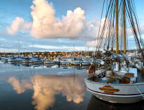 In Lemvig Harbour you will find a maritime atmosphere.