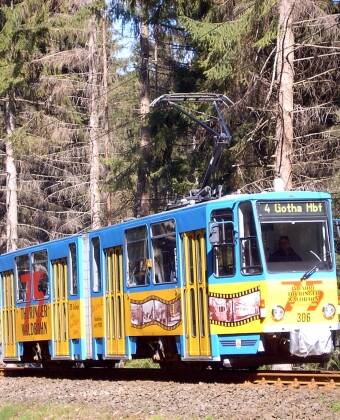 Dra med Thüringerwaldbahn gjennom noen av Tysklands vakreste landskaper.