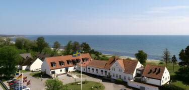 Das Smygehus Havsbad ist Schwedens südlichstes Hotel und befindet sich in einem wunderschönen Gebäude mit mehr als 100 Jahren Geschichte.