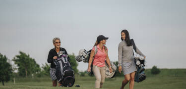 Here you can enjoy lots of great golfing experiences in beautiful green surroundings