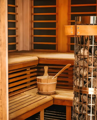 Das Hotel verfügt über einen Entspannungsbereich mit Sauna, Whirlpool und Fitnessraum, der im September 2018 eröffnet wurde.