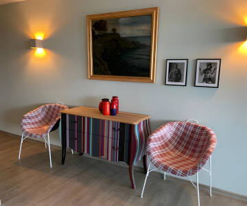 Med en blanding af vintage møbler og nøje udvalgte designstykker har Das Hotel Ostseeblick den personlige og stilfulde atmosfære, man finder på et boutique hotel.