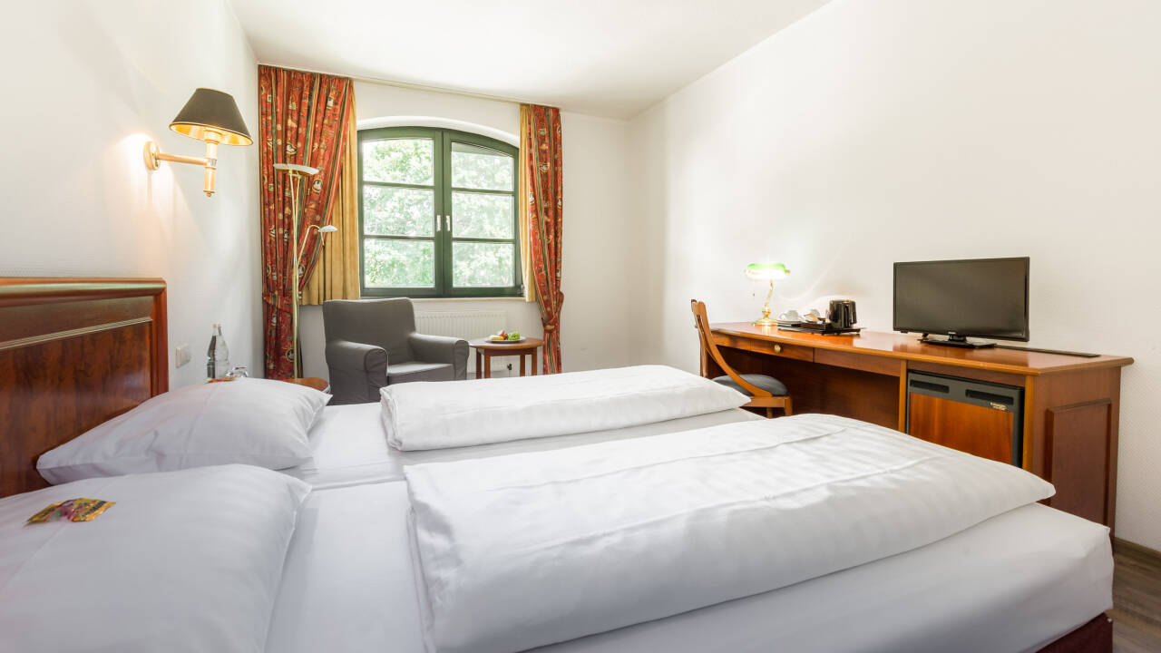 Hotelværelserne giver dig god komfort og hyggelige omgivelser under dit ophold.