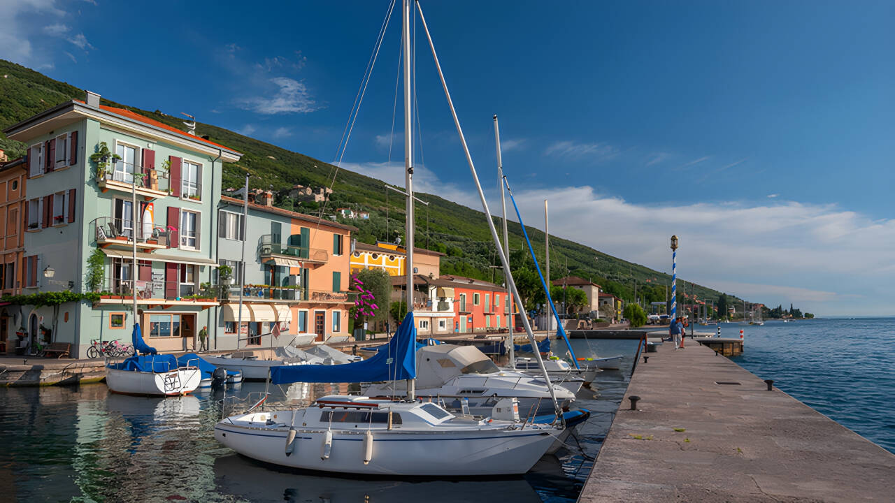 Brenzone is located on the eastern side of Lake Garda and stretches over 12 kilometres and about 2400 inhabitants.
