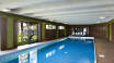 There is a heated indoor pool and afterwards you can enjoy a sauna.